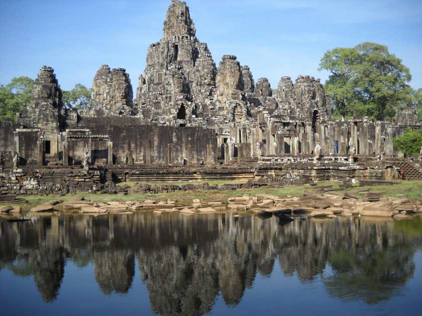 Die Tempel von Angkor sind Teil des Banana Pancake Trail
