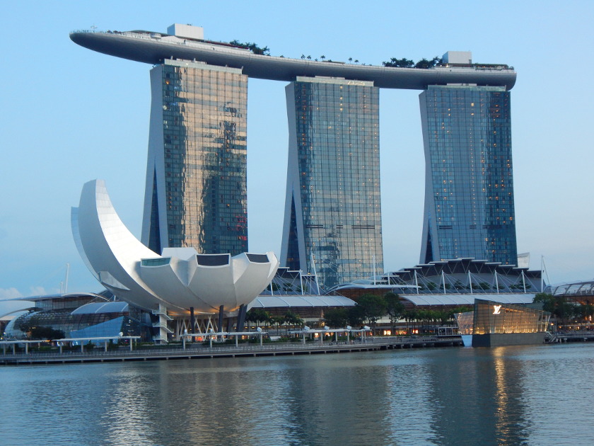 Singapur Sehenswürdigkeiten Marina Bay
