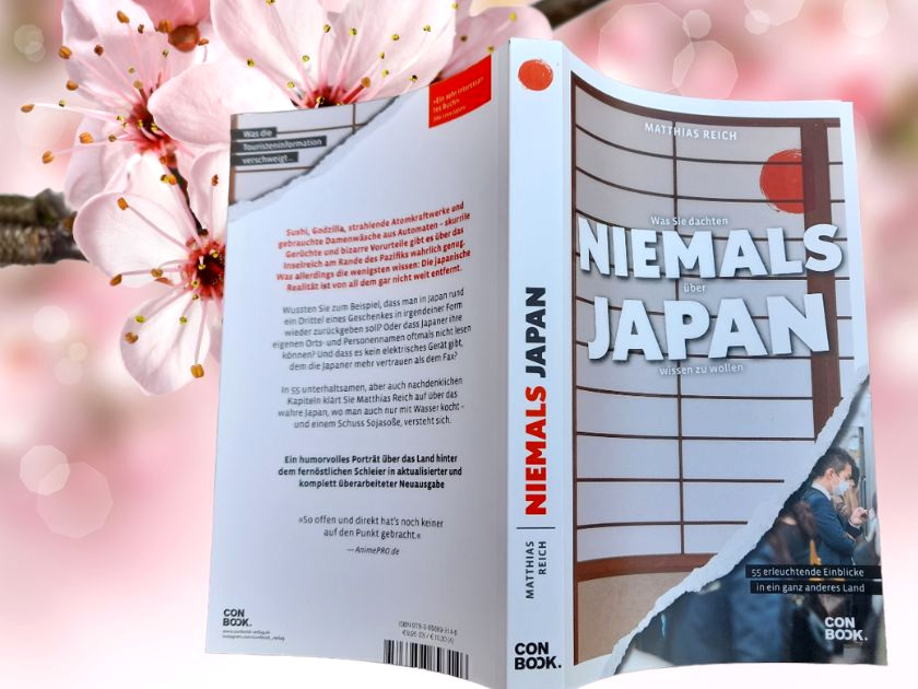 Niemals Japan Buch