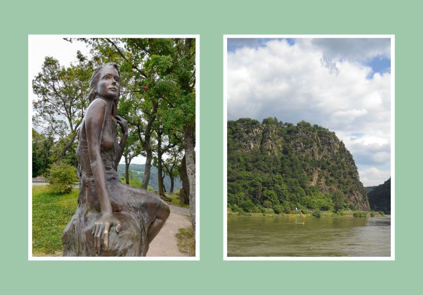 Die Loreley am Mittelrhein