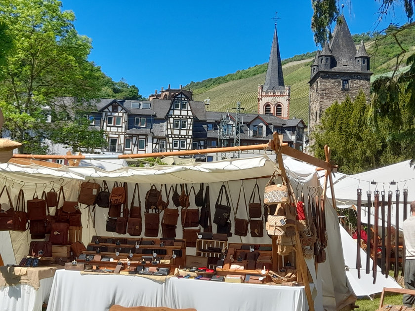 Mittelaltermarkt in Bacharach, der Vierthälermarkt